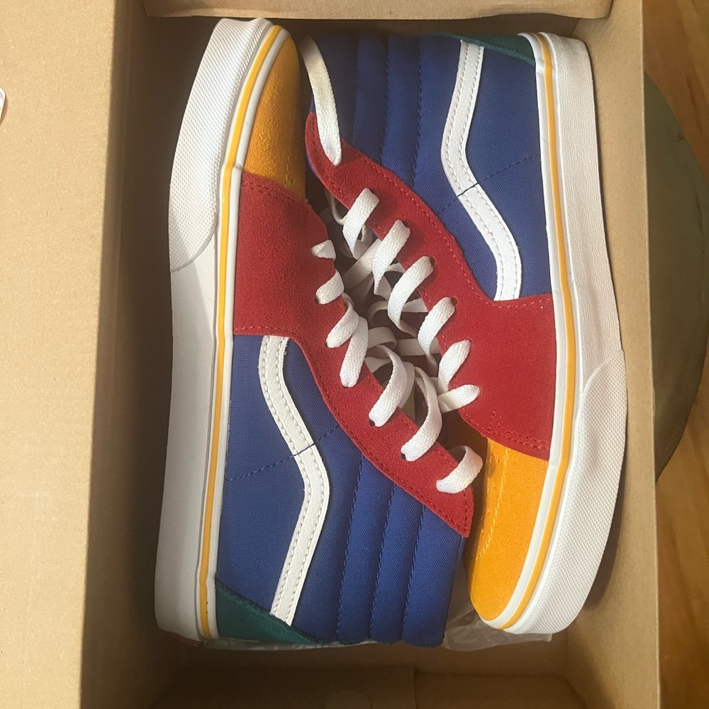 Vans (Primary Block) Lapis Blu Sk8-Hi